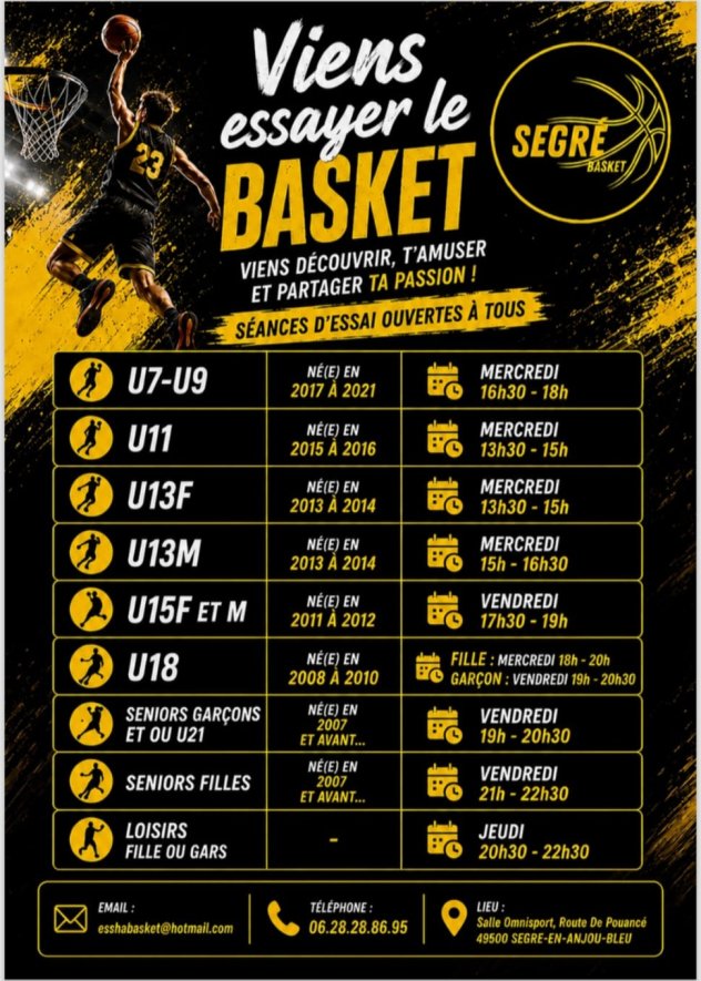 ESSAIS SAISONS 2026 / 2027